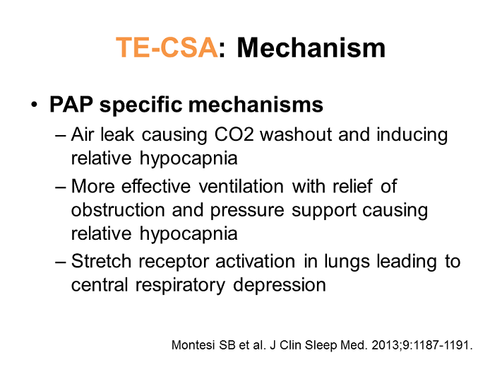 PAP Specific Mechanisms - Opioid-Induced Central Apnea And Treatment ...