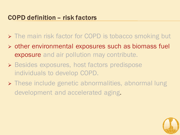 Other Environmental Exposures Such As Biomass Fuel Exposure ...