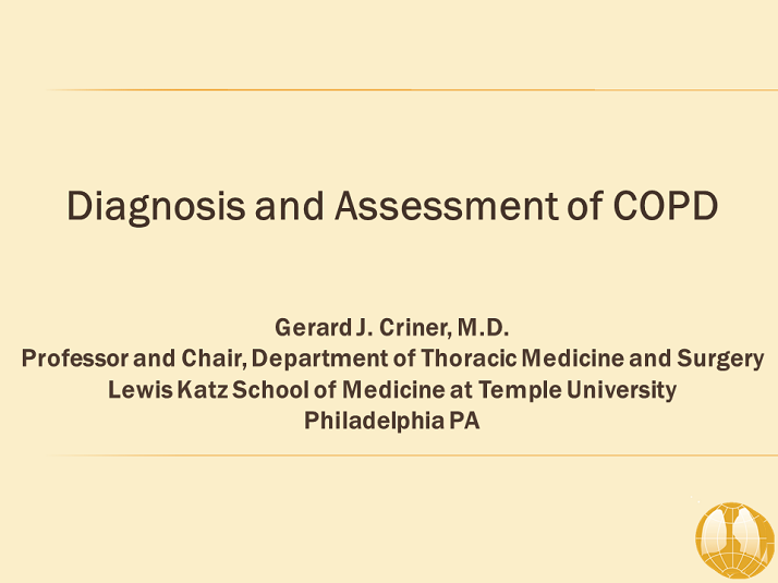 Title Slide - Diagnosis And Assessment Of COPD - GOLD COPD 2017 ...